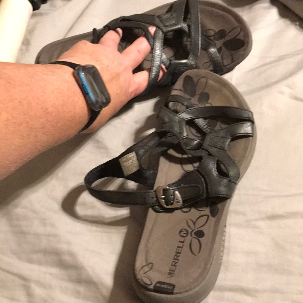 Merrill strapped sandals